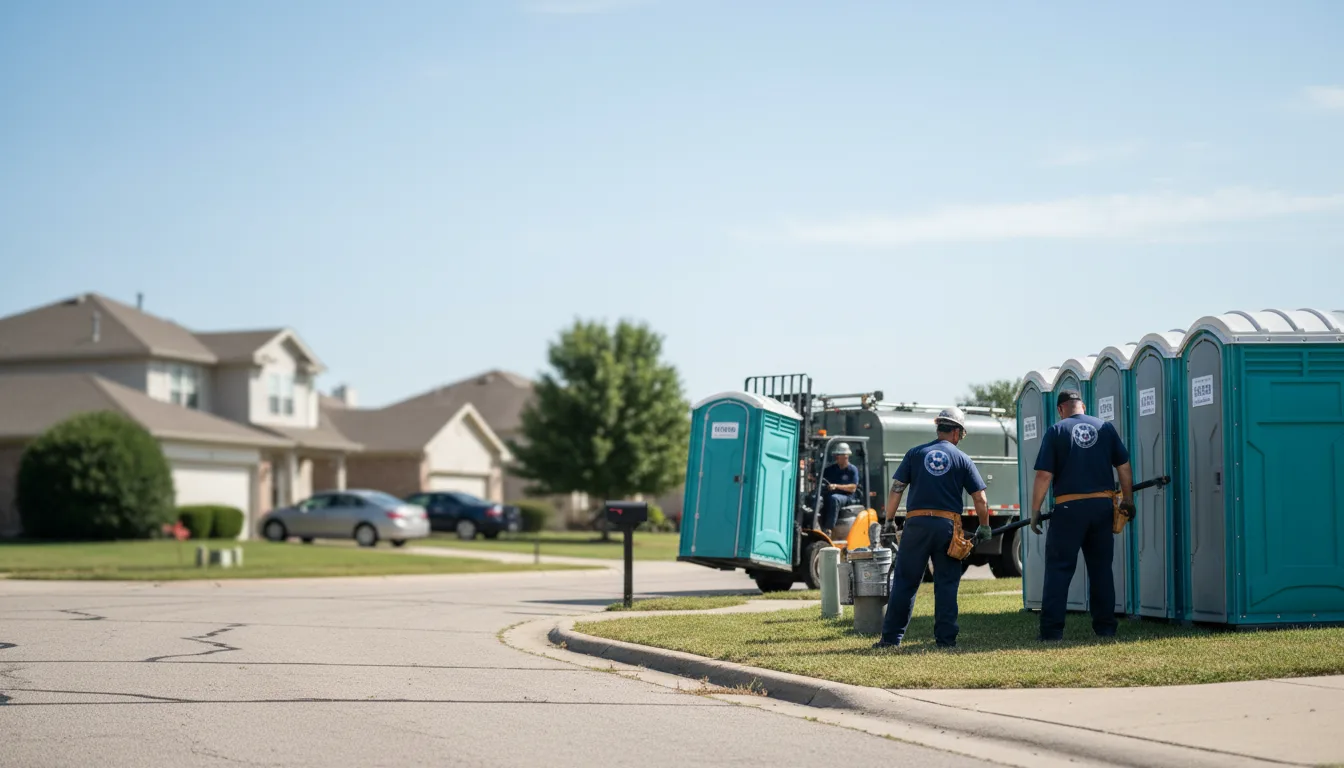 Porta Potty Rental in Fort Recovery, OH near me